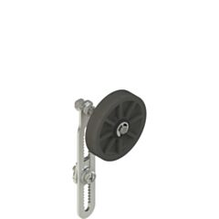 VF LE56-R27 Pizzato Adjustable safety lever with overhanging rubber roller, 50 mm diameter