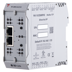 YN115CEI8RPIO - IO-LINK MASTER ETHERNET OPC UA 8 PORTS IP20
