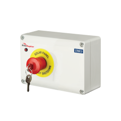 imo emergency rapid shutdown switch ip66 with key lock includes 24vdc power supply type 310
