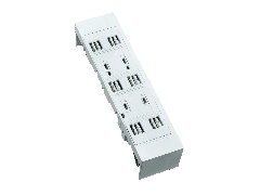 32620 Wohner busbar adapter base 125 A Pack of  4