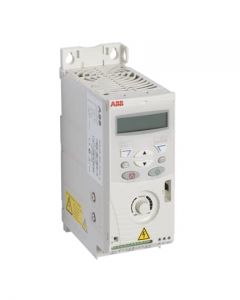 abb acs150 inverter variable speed drive three phase 0.55kw 1.9amp up to 500hz out inc filter