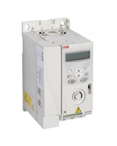 abb acs150 inverter variable speed drive three phase 2.2kw 9.8amp up to 500hz out inc filter