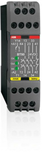 ABB bt50 24dc  abb safety relay