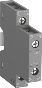 ABB cal4-11-t side mounted instantaneous aux contact block