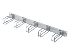 DK7257.100 Rittal Cable management panel 2 U with cable routing bars