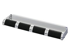 DK7256.035 Rittal Fibre-optic cable management panel 1 U 482.6mm (19")