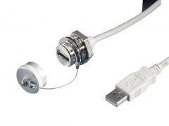 SZ2482.220 Rittal Interface extension with wallconnection USB L: 1000mm