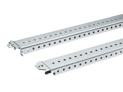 TS8612.240 Rittal Punched rail 18 x 38mm for W/D: 400mm