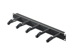 DK5502.225 Rittal Cable management panel 1 U with cable routing bars