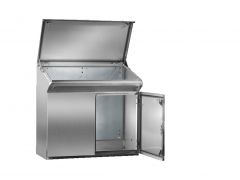 TP2685.600 Rittal One-piece console WHD1: 1000x960x400/T2: 480mm Stainless steel 
