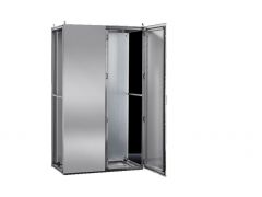 TS8451.600 Rittal Bayed enclosure system WHD: 1200x2000x600mm Stainless steel 