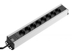 DK7000.630 Rittal Socket strip CEE 7/3 (type F) 8-way 230 V 16 A LHD: