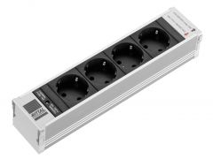 DK7856.090 Rittal Plus socket module CEE 7/3 (type F) 4-way black