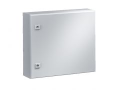 AE1050.500 Rittal  Compact enclosure WHD: 500x500x210mm Sheet steel with mounting plate