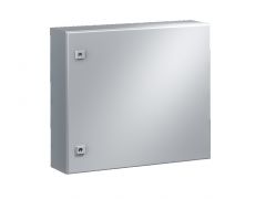 AE1054.500 Rittal  Compact enclosure WHD: 600x600x250mm Sheet steel with mounting plate