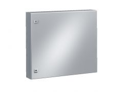 AE1077.500 Rittal  Compact enclosure WHD: 760x760x210mm Sheet steel with mounting plate