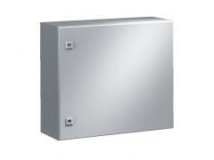 AE1360.500 Rittal Compact enclosure WHD: 600x600x350mm Sheet steel with mounting plate
