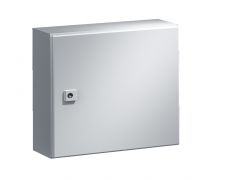 AE1380.500 Rittal Compact enclosure WHD: 380x380x210mm Sheet steel with mounting plate
