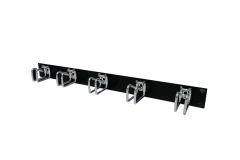 DK5502.205 Rittal Cable management panel 1 U with steel rings