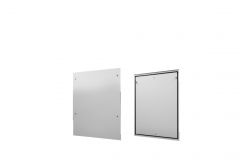 DK7824.128 Rittal Side panel For IT lockable HxD: 1200x800mm RAL 7035