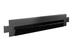 VX8620.092 Rittal Base/plinth trim panel with brush strip, for W/D: 600 mm