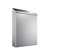 HD1316.600 Rittal Compact enclosure WHD: 810x1050(H1)x1221(H2)x300mm Stainless steel 