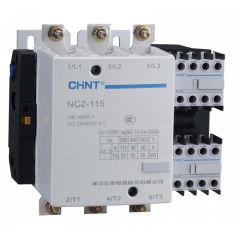 nc2-225-110v chint contactor 110vac coil 225a/110kw ac3 3p 3 main poles (3no)