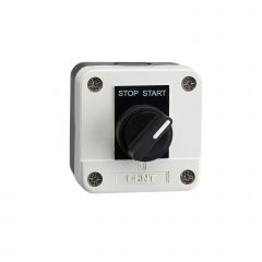np2-b132 chint 1 position button station (2 pos. selector switch, 1 n/o)