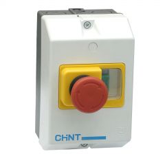 ns2-25-mc01 chint enclosure with emergency stop to fit ns2-25 frame
