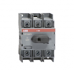 ABB ot100f3 isolator 100 amp load break switch 3 pole