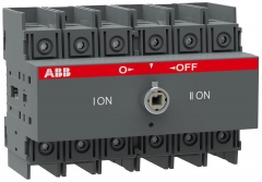 ABB ot100f3c 100 amp 3 pole change-over switch