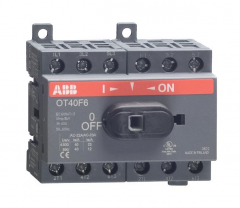 ABB ot40f6 40 amp load break switch 6 pole