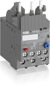 ABB tf42-0.74 thermal overload relay 0.55a - 0.74a