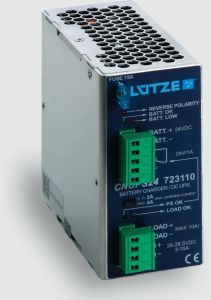 723110 Lutze Uninterrupted DC power supply Input: DC 24 V, Output: max. DC 10 A