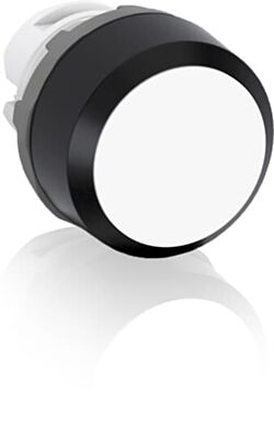 abb maintained white non-illuminated flush push button 22mm mp2-10w