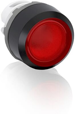 abb maintained red illuminated flush push button 22mm mp2-11r