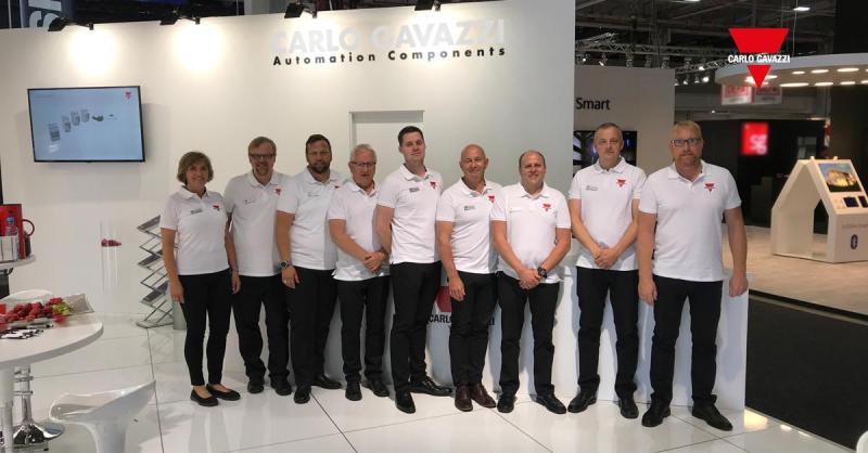 LED Controls warehouse and Carlo Gavazzi technical support team