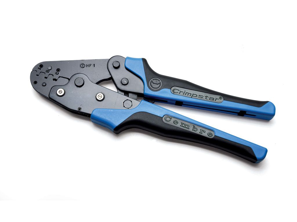 Cembre hand and ratchet crimping and stripping tools
