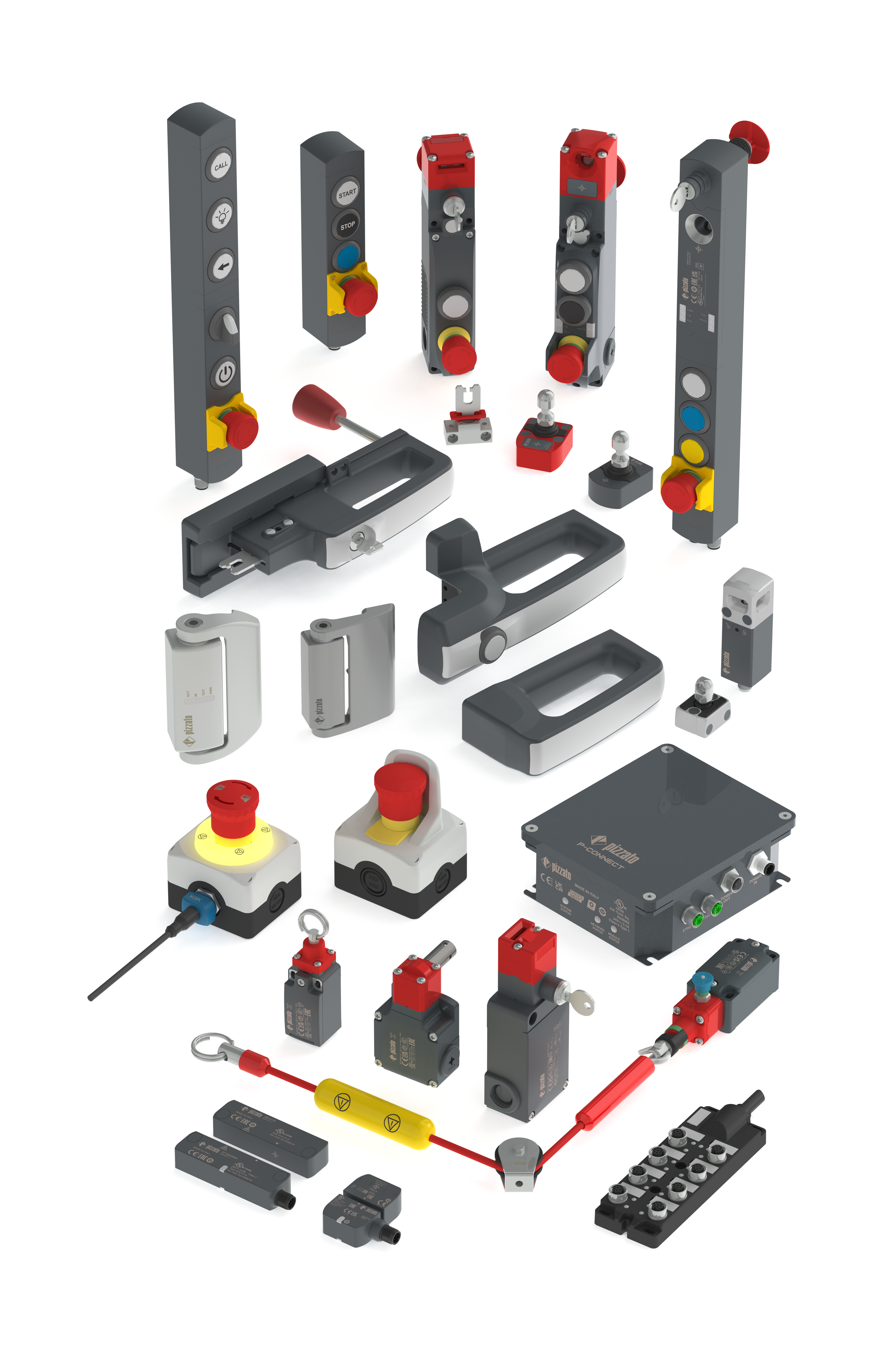 Pizzato Safety Devices available from LED Controls.